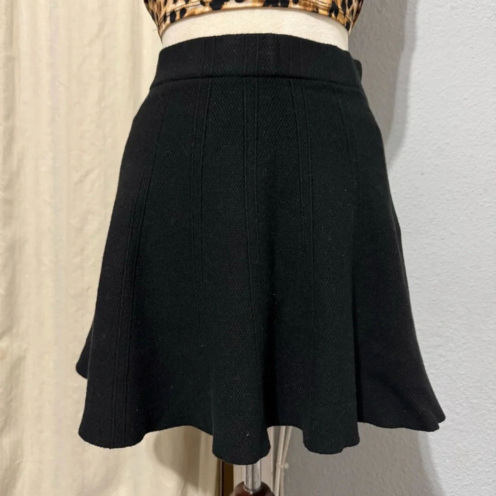 Anthropologie Mable Mini A-Line Skirt Whimsygoth Stretch Elastic Waist Skirt S/M